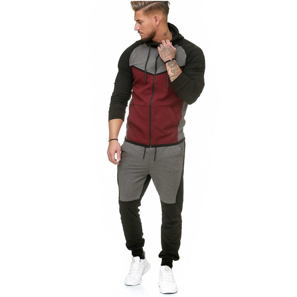 Men's Casual And Comfortable Sweatshirt Pants Suit Casual